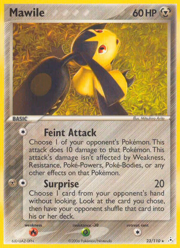 Mawile 23/110 Pokemon card