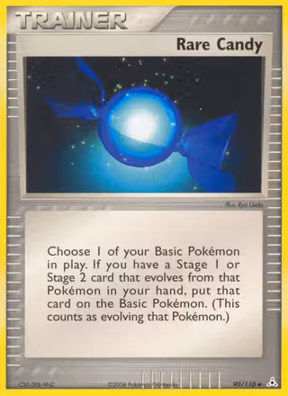 Rare Candy 90/110 Pokemon card