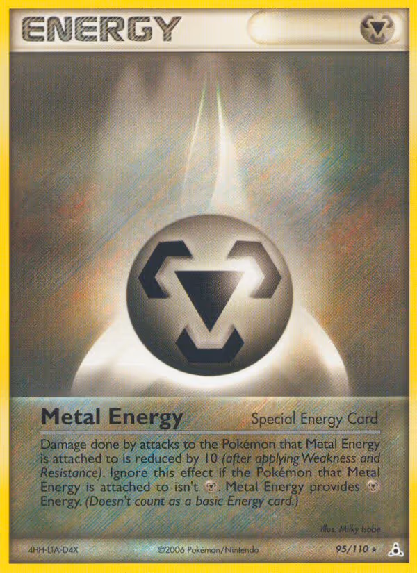 Metal Energy 95/110 Pokemon card