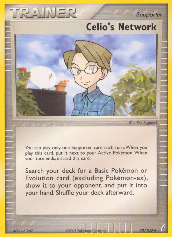 Celio's Network 73/100 Pokemon card