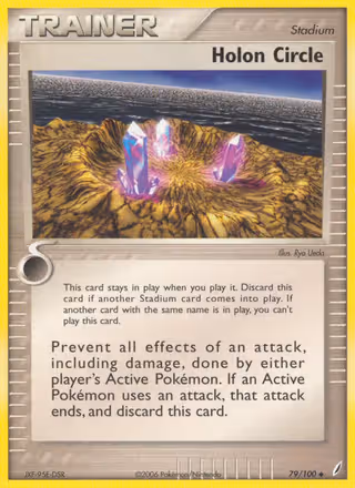 Holon Circle 79/100 Pokemon card