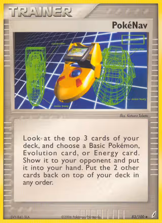 PokéNav 83/100 Pokemon card