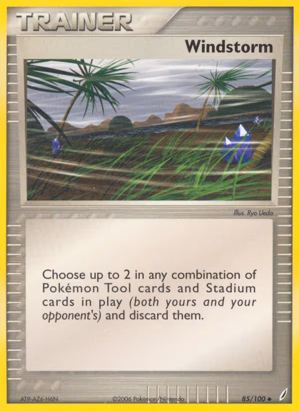 Windstorm 85/100 Pokemon card