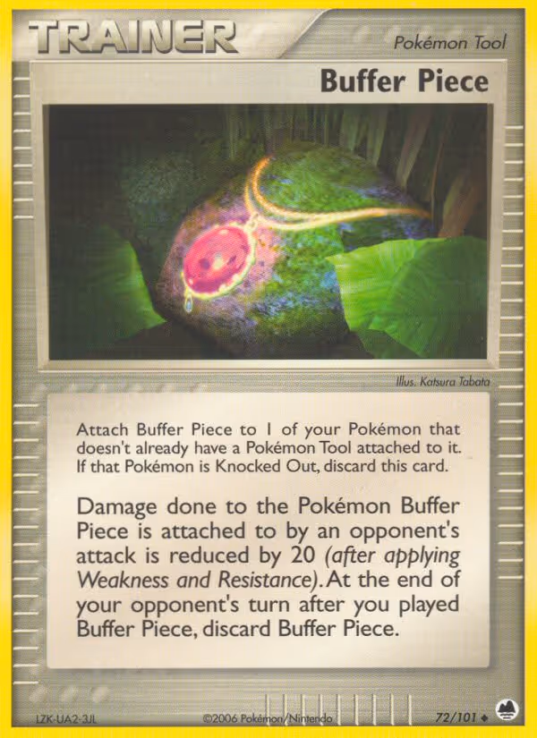 Buffer Piece 72/101 Pokemon card
