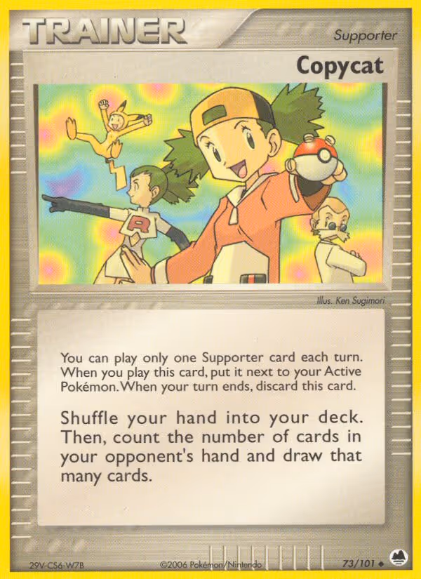 Copycat 73/101 Pokemon card
