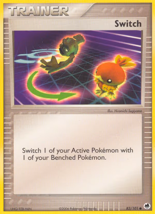 Switch 83/101 Pokemon card