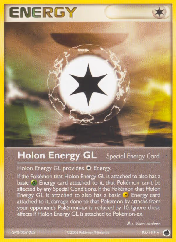 Holon Energy GL 85/101 Pokemon card