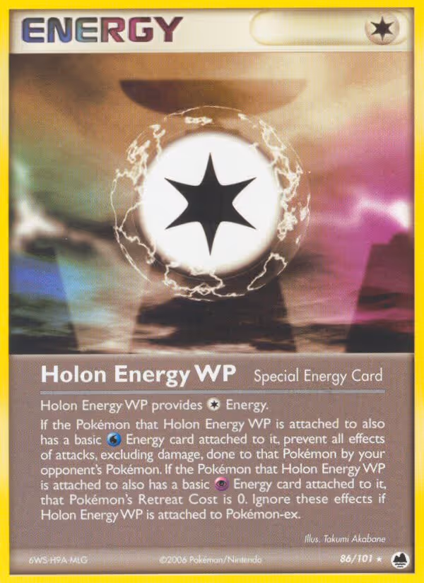 Holon Energy WP 86/101 Pokemon card