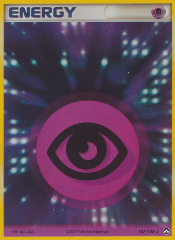 Psychic Energy 107/108 Pokemon card
