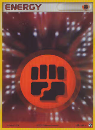 Fighting Energy 108/108 Pokemon card