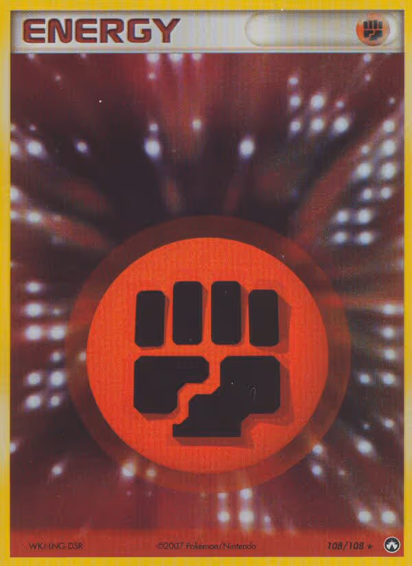 Fighting Energy 108/108 Pokemon card