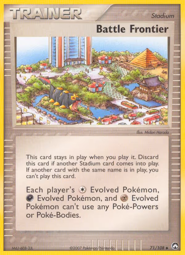 Battle Frontier 71/108 Pokemon card