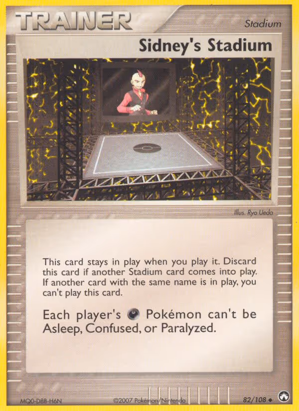Sidney's Stadium 82/108 Pokemon card