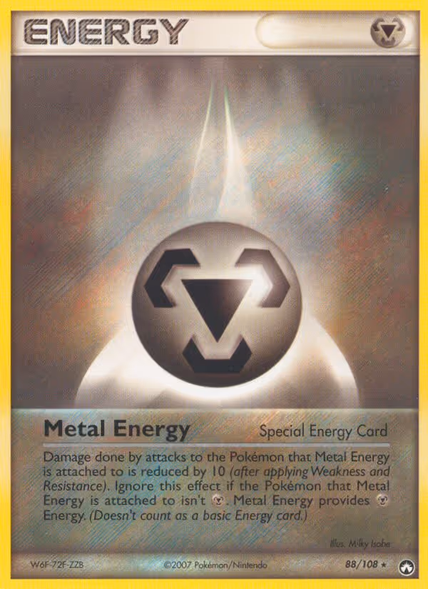 Metal Energy 88/108 Pokemon card