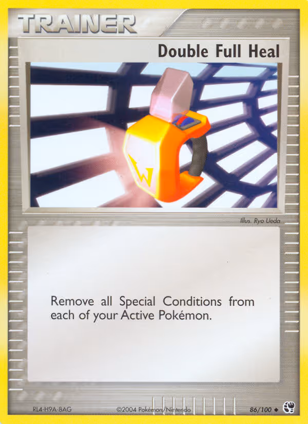 Double Full Heal 86/100 Pokemon card