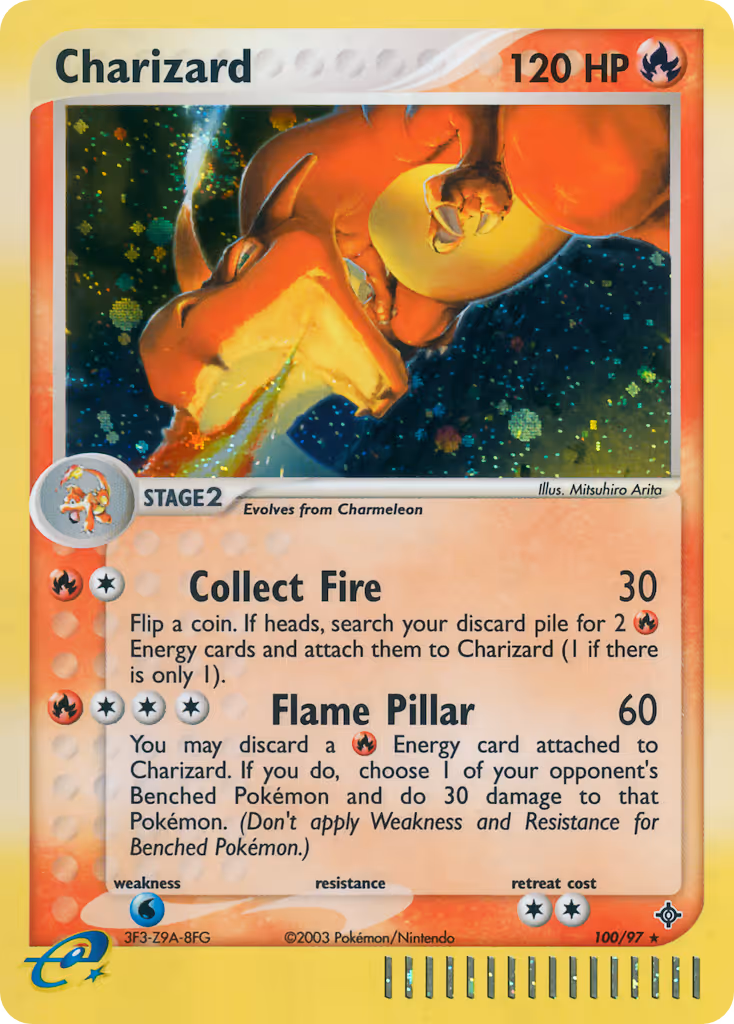 Charizard 100/97 Pokemon card