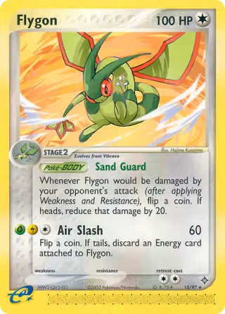 Flygon 15/97 Pokemon card
