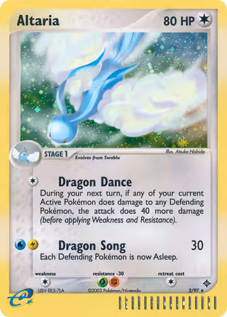 Altaria 2/97 Pokemon card