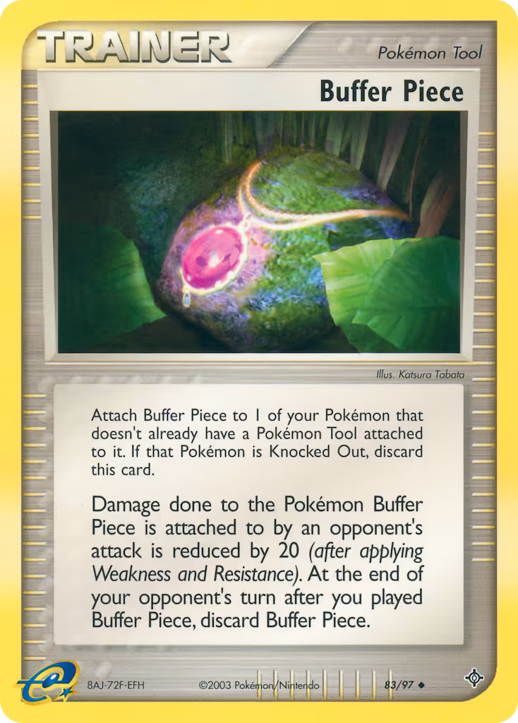 Buffer Piece 83/97 Pokemon card