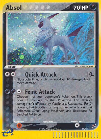 Absol 96/95 Pokemon card