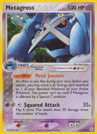 Metagross 11/101 Pokemon card