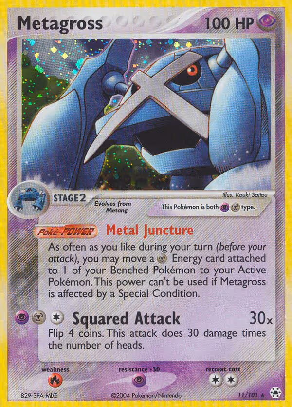 Metagross 11/101 Pokemon card
