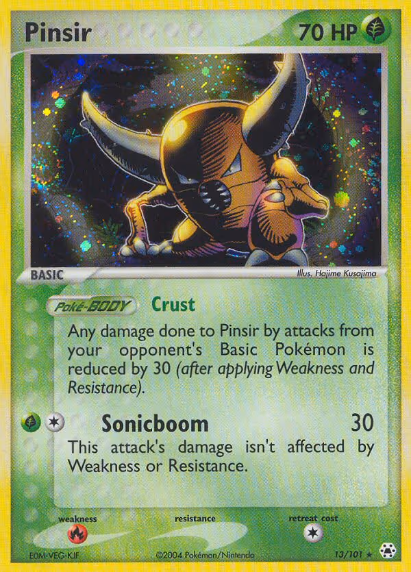 Pinsir 13/101 Pokemon card