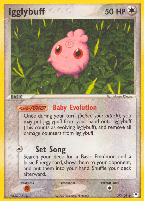 Igglybuff 37/101 Pokemon card
