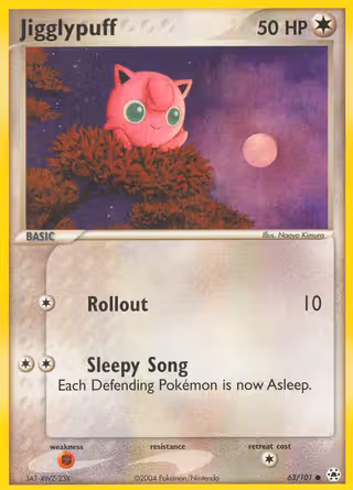 Jigglypuff 63/101 Pokemon card