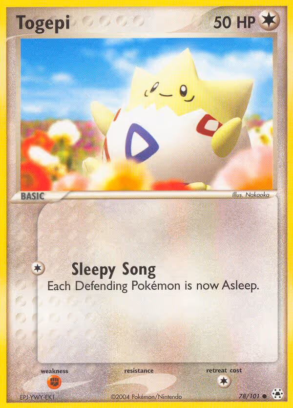 Togepi 78/101 Pokemon card