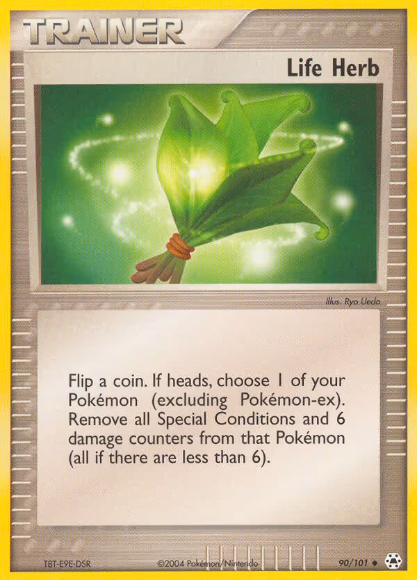 Life Herb 90/101 Pokemon card