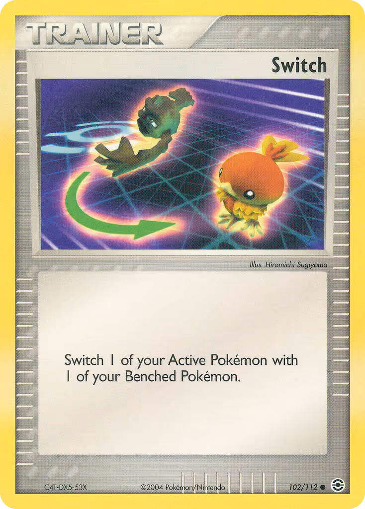 Switch 102/112 Pokemon card
