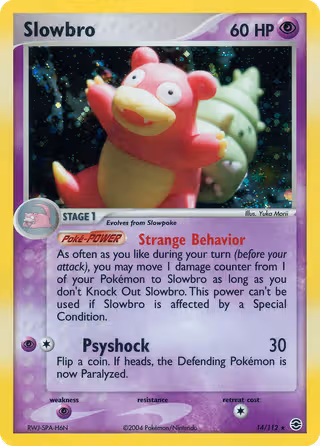 Slowbro 14/112 Pokemon card