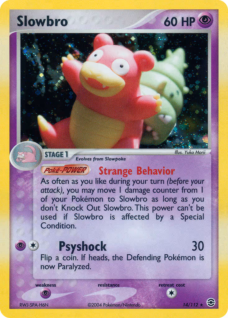 Slowbro 14/112 Pokemon card