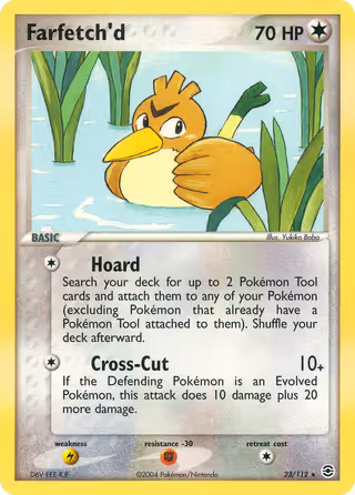 Farfetch'd 23/112 Pokemon card