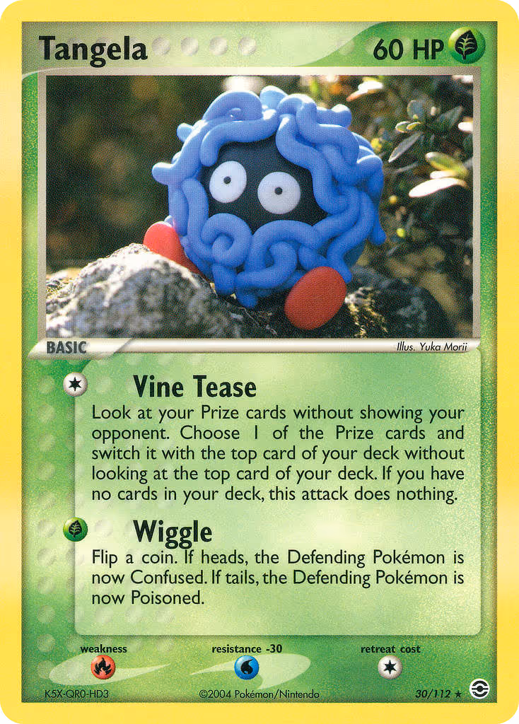 Tangela 30/112 Pokemon card