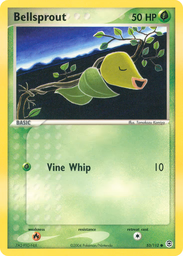Bellsprout 53/112 Pokemon card