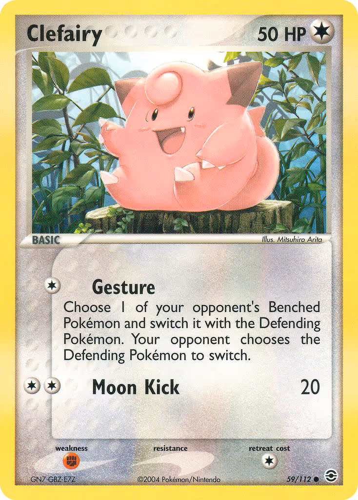 Clefairy 59/112 Pokemon card