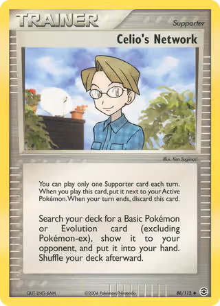 Celio's Network 88/112 Pokemon card