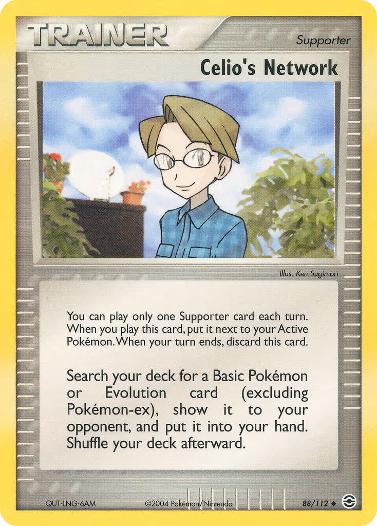 Celio's Network 88/112 Pokemon card