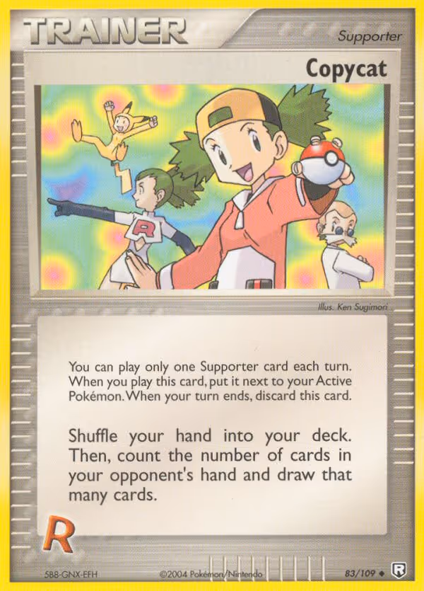Copycat 83/109 Pokemon card