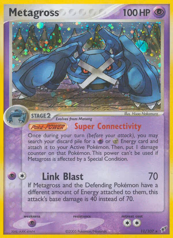 Metagross 11/107 Pokemon card