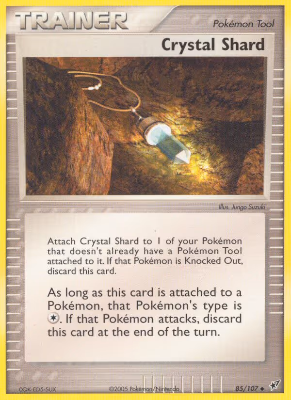 Crystal Shard 85/107 Pokemon card