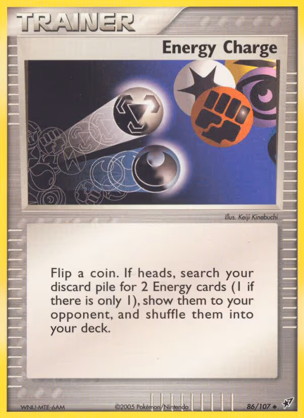 Energy Charge 86/107 Pokemon card