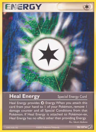 Heal Energy 94/107 Pokemon card
