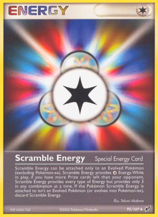 Scramble Energy 95/107 Pokemon card