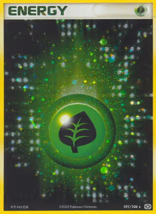 Grass Energy 101/106 Pokemon card