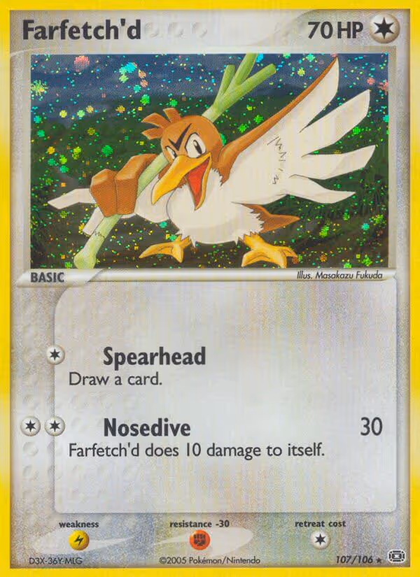Farfetch'd 107/106 Pokemon card