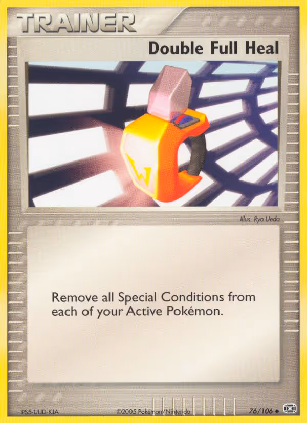 Double Full Heal 76/106 Pokemon card