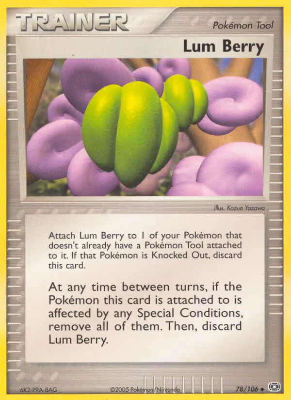 Lum Berry 78/106 Pokemon card